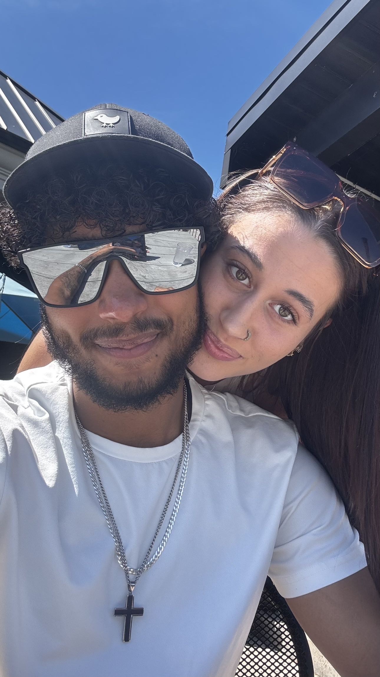 Isaiah and girlfriend